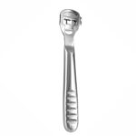 Stylish Callus Remover with patterned handle for enhanced grip